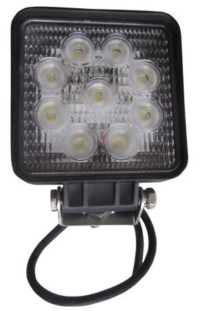 Werklamp met 9 LED's
