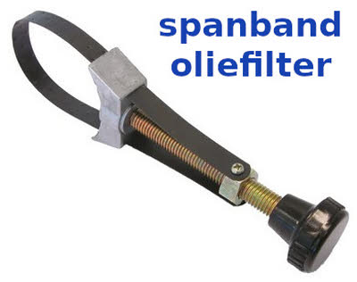 Verwijderaar van oliefilters